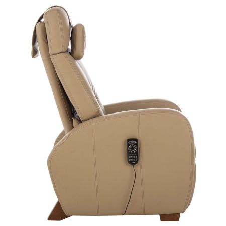 Profile view of sand Lito recliner