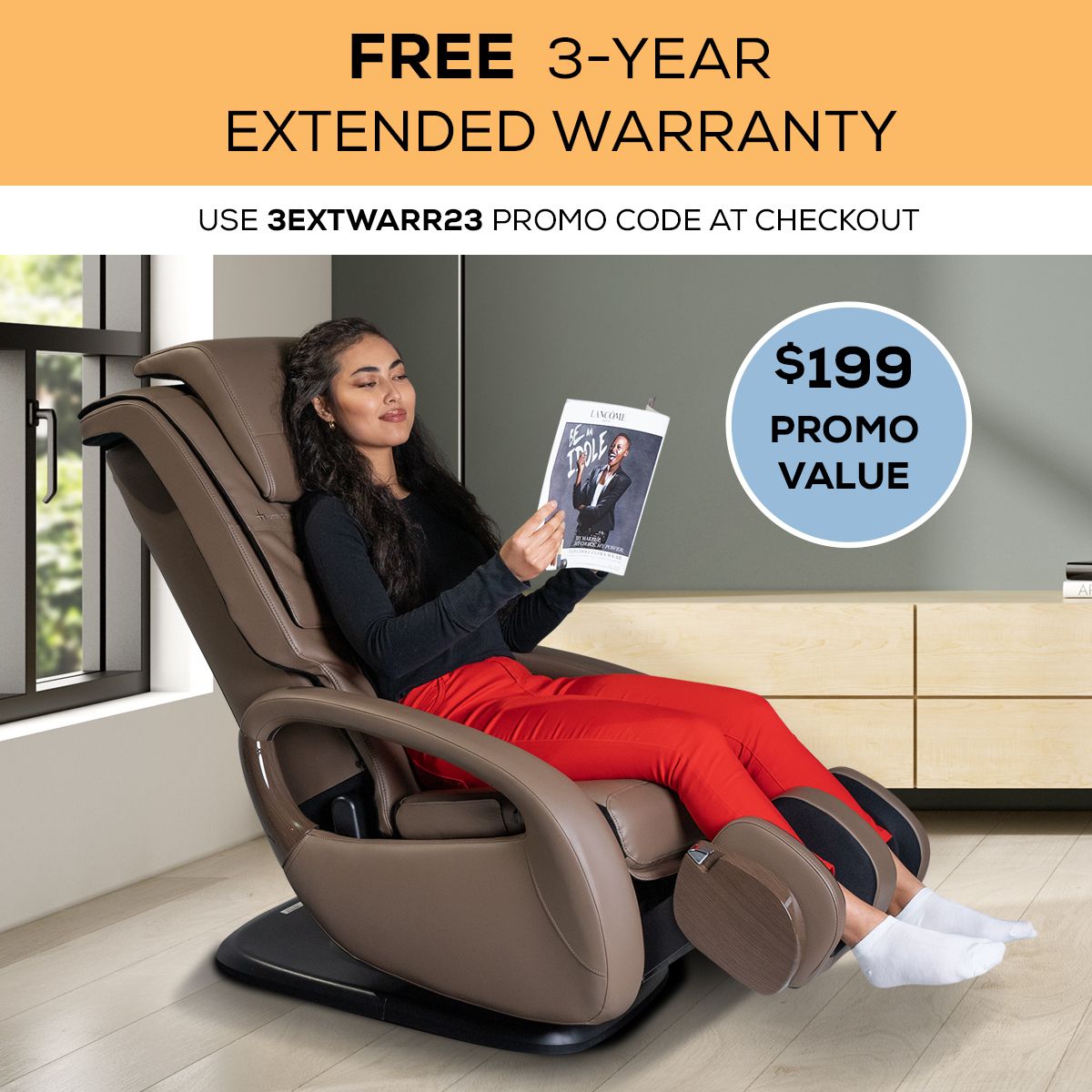 Human Touch WholeBody 8.0 Massage Chair Charcoal