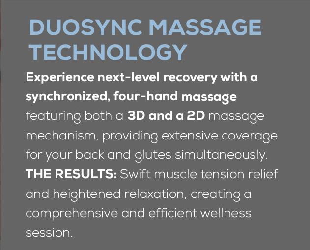 Duosync massage technology text